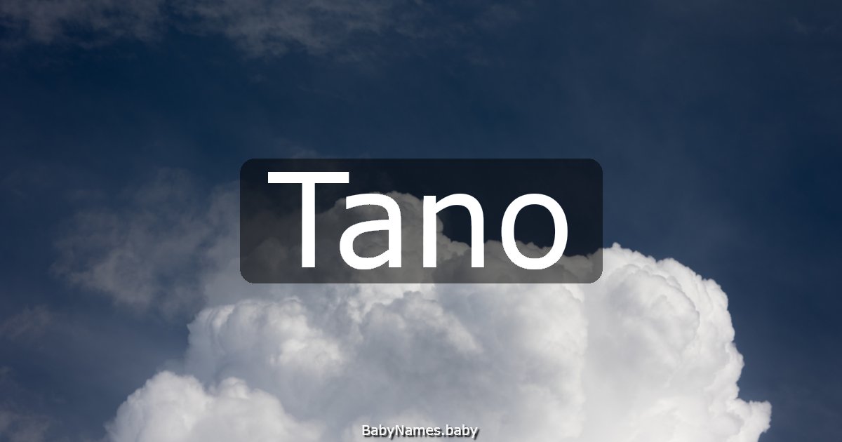 Tano