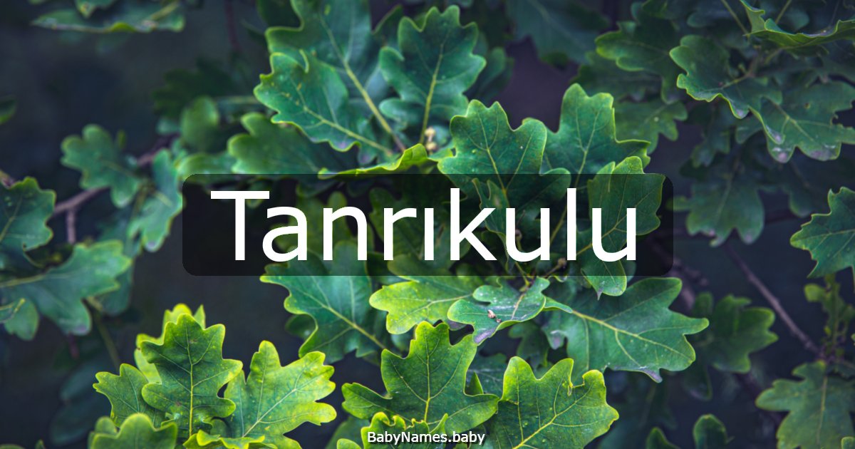 Tanrıkulu