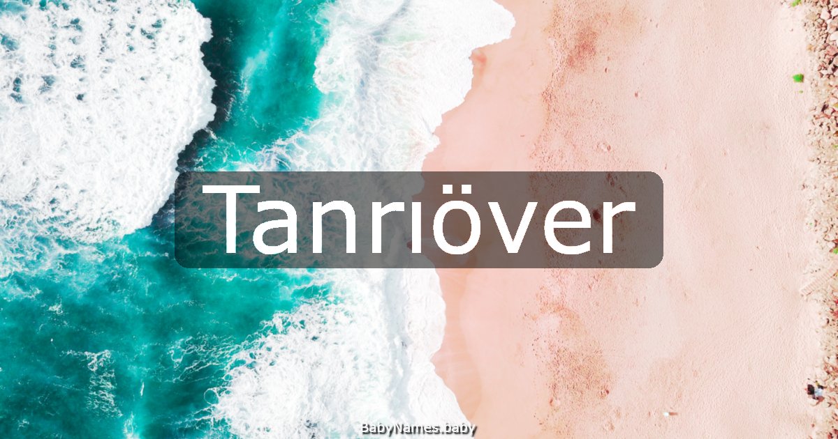 Tanrıöver