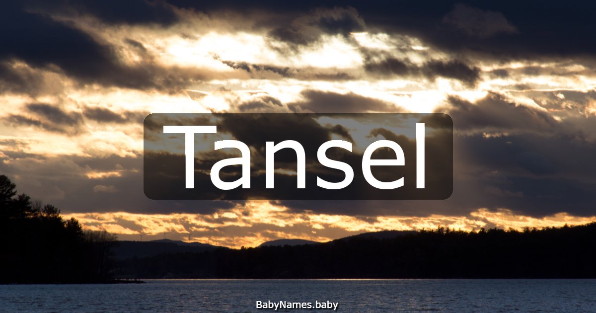 Tansel