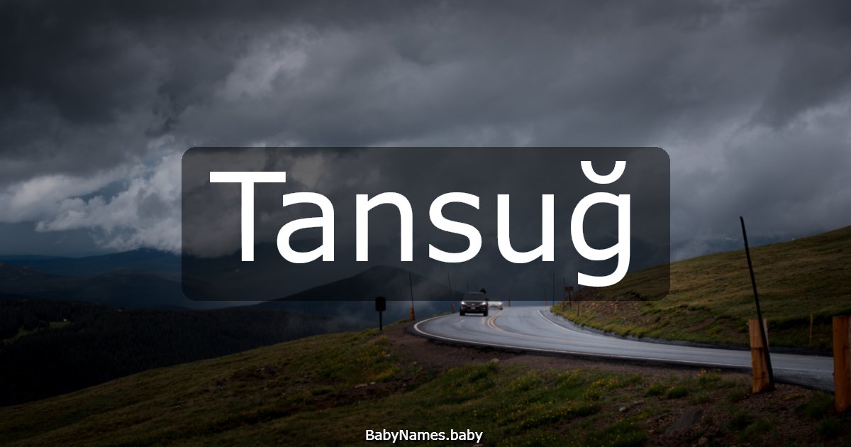 Tansuğ