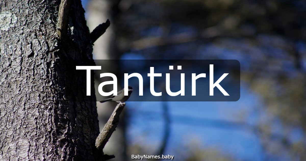 Tantürk