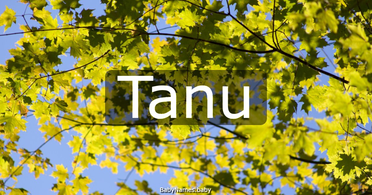 Tanu