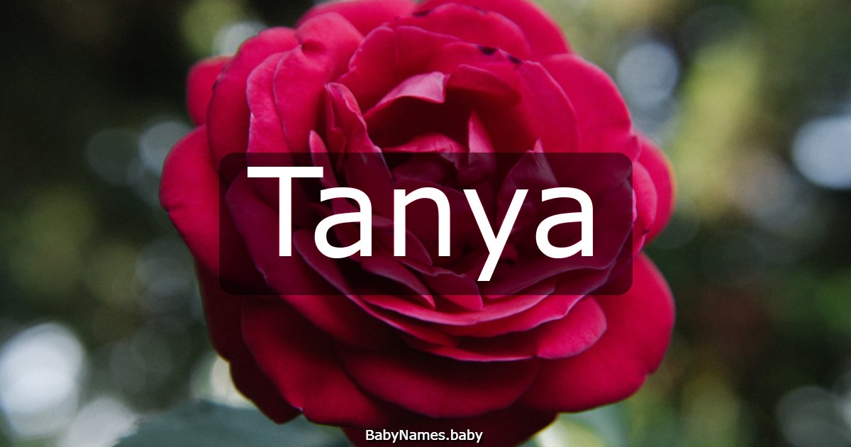 Tanya