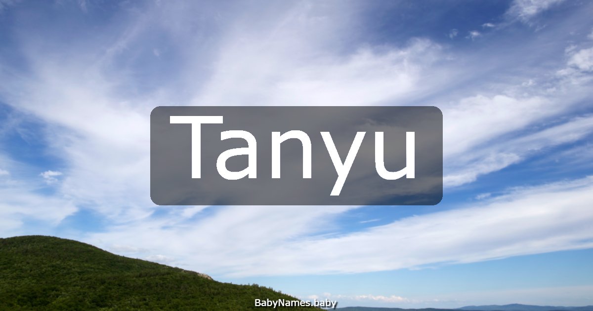 Tanyu