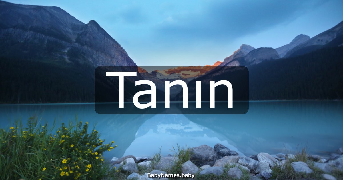 Tanın