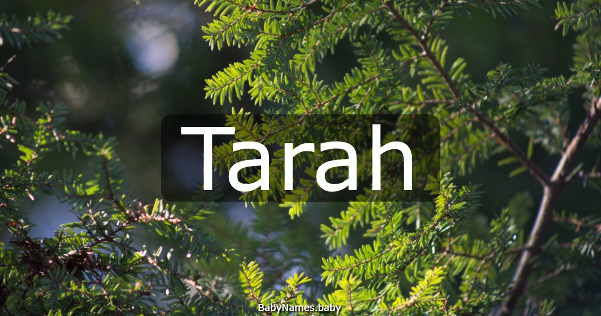 Tarah