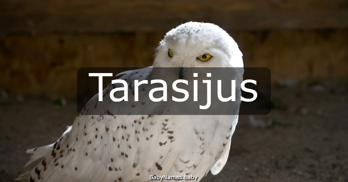 Tarasijus