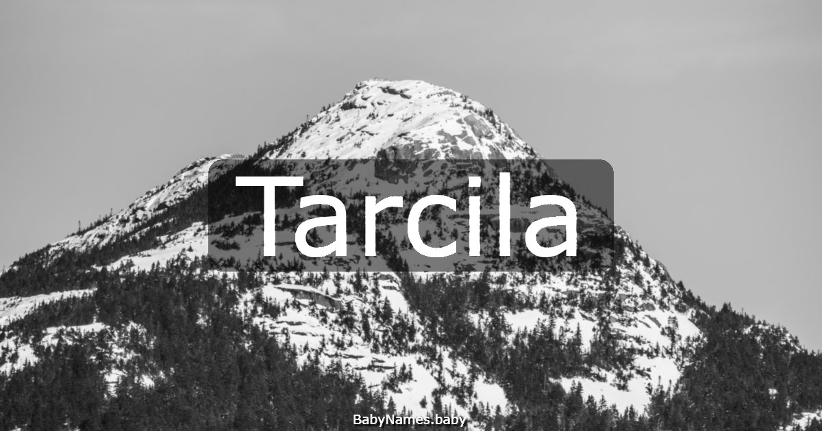 Tarcila