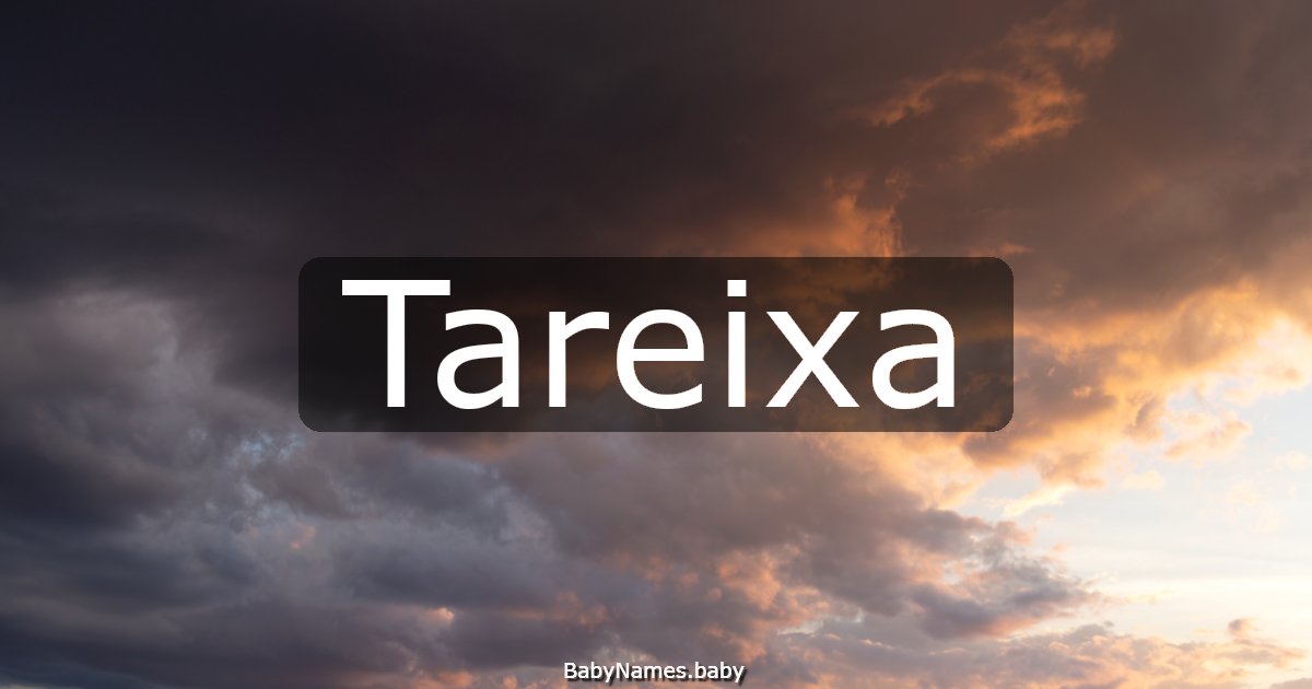 Tareixa