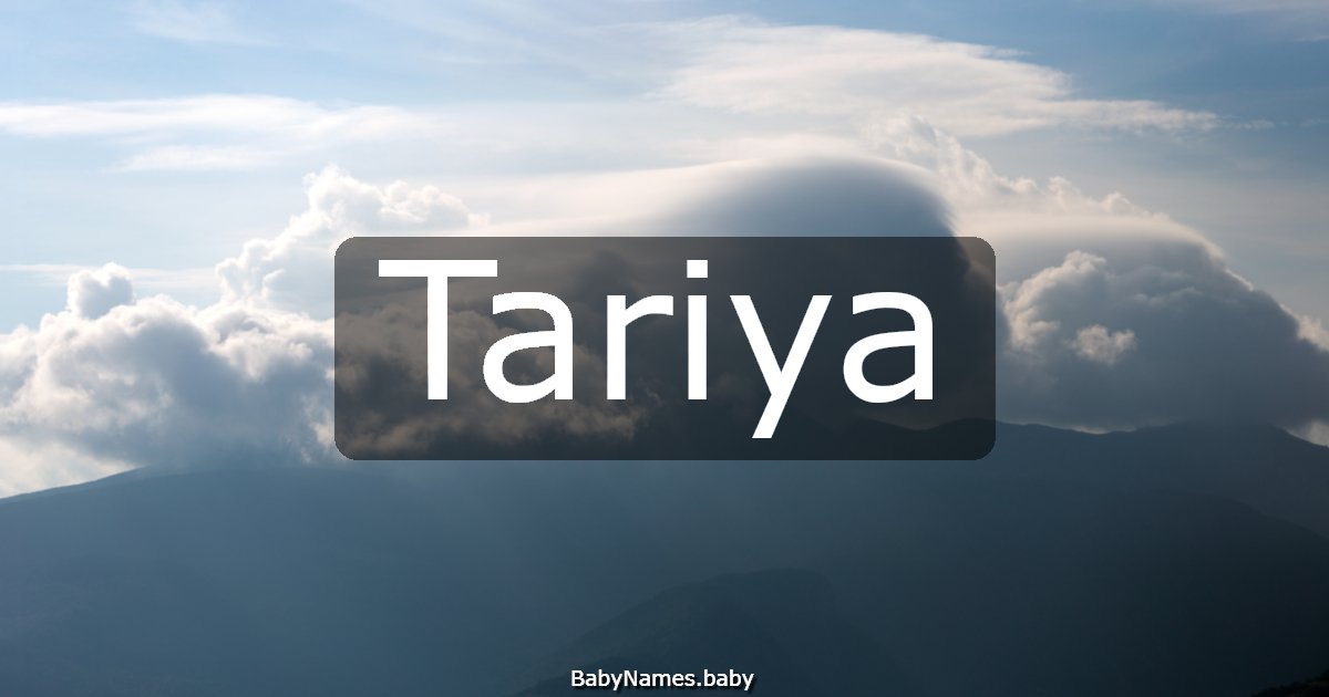 Tariya