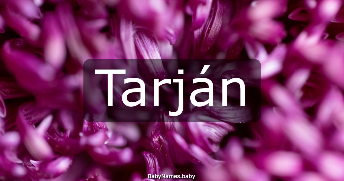 Tarján
