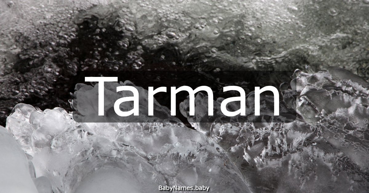 Tarman