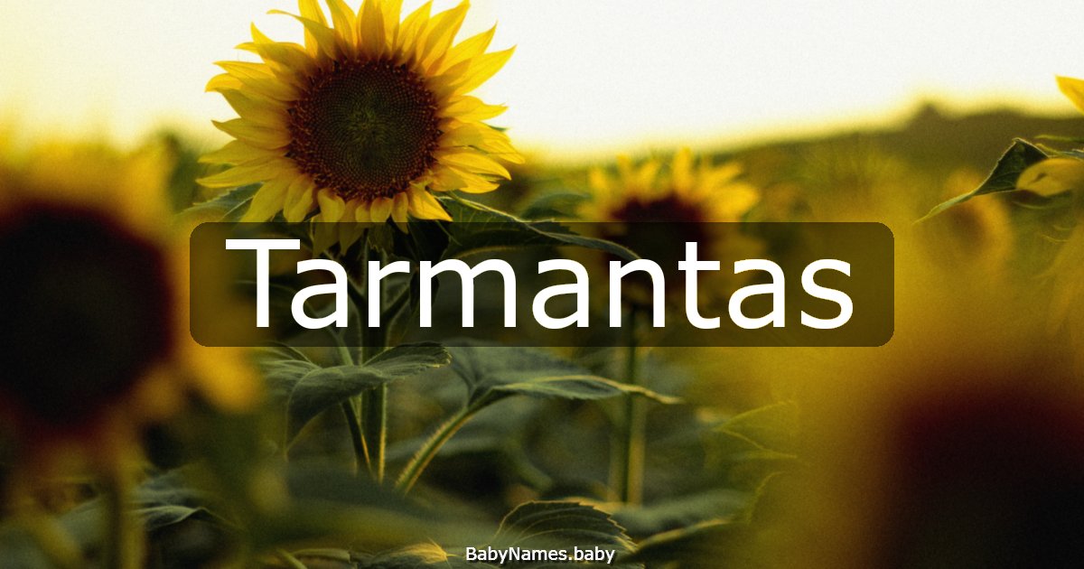 Tarmantas