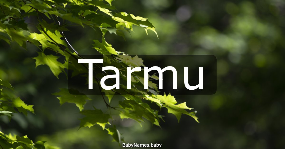 Tarmu