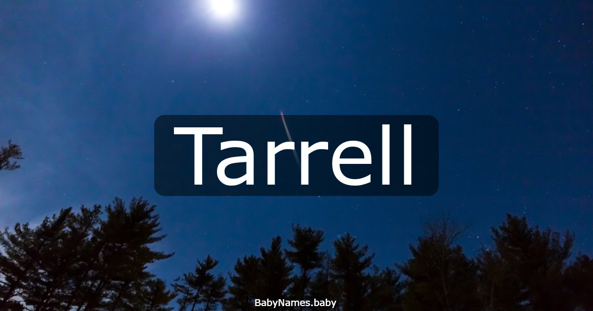 Tarrell