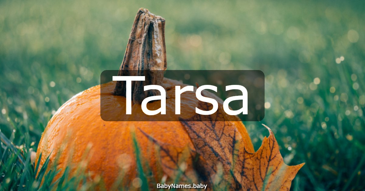Tarsa