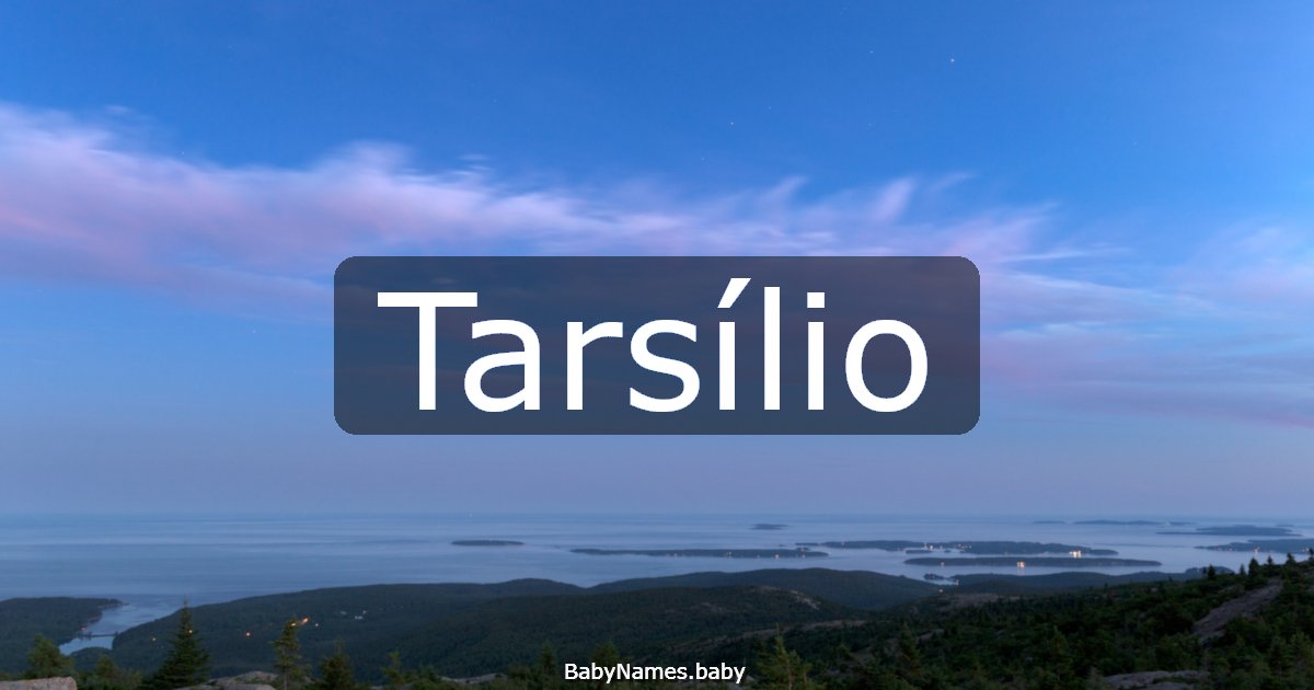 Tarsílio