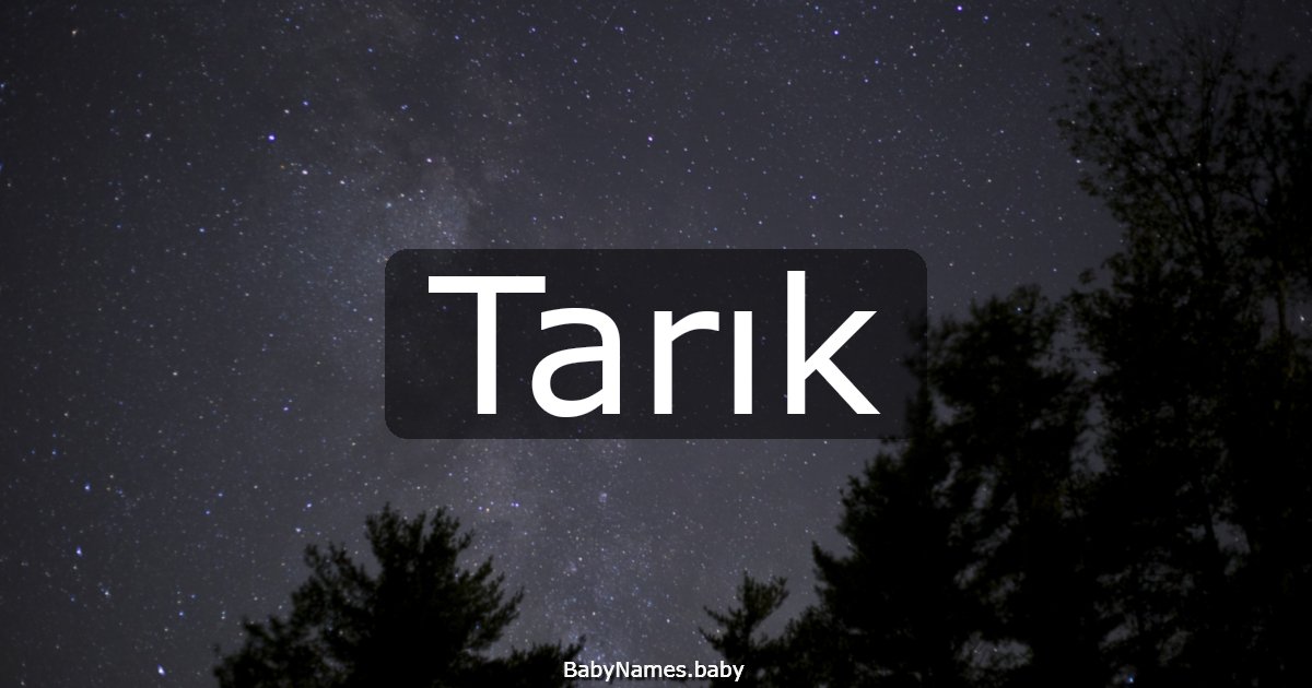 Tarık