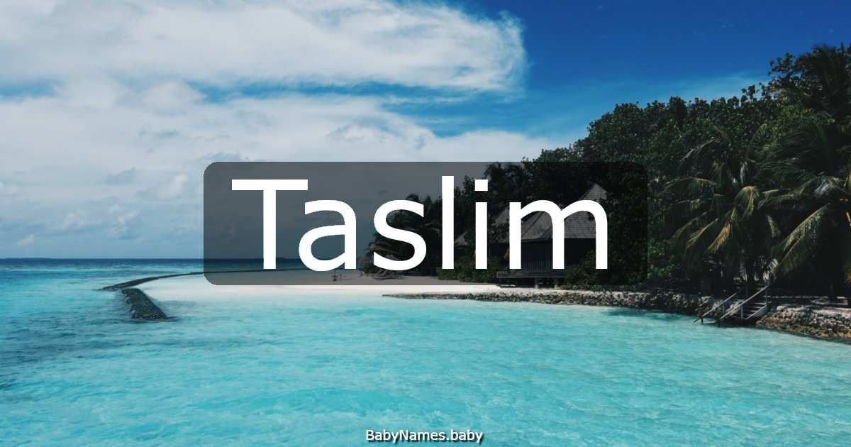 Taslim