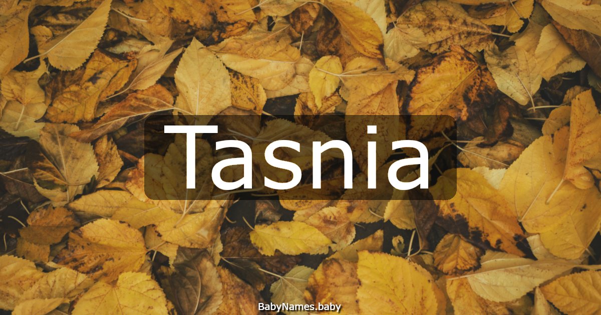 Tasnia