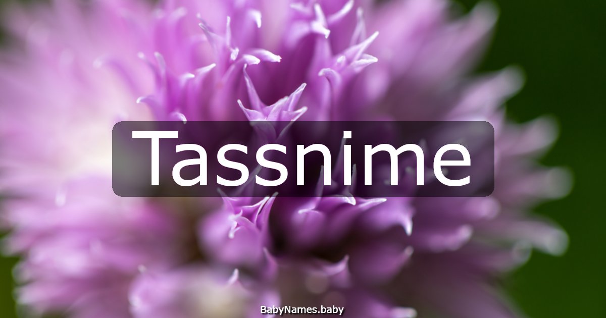Tassnime