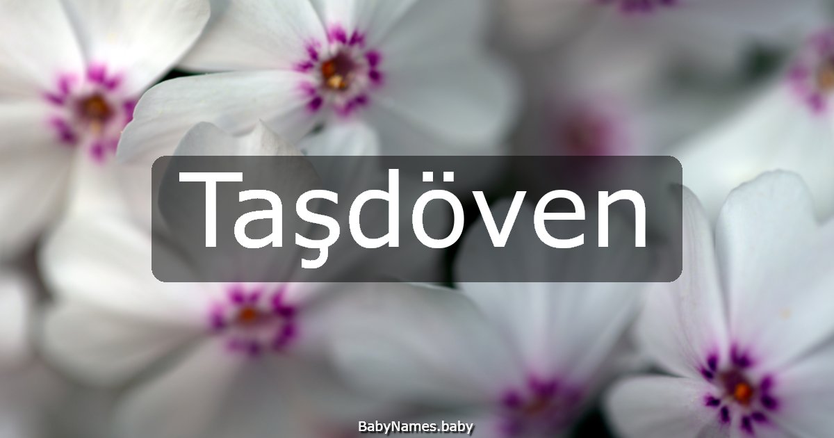 Taşdöven