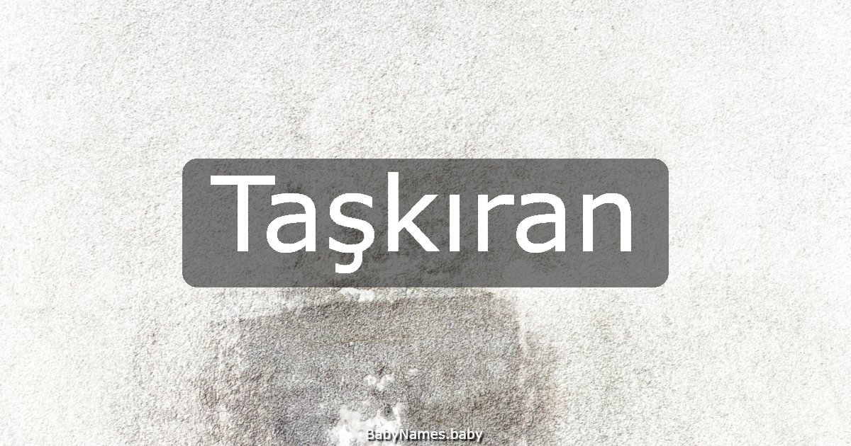 Taşkıran