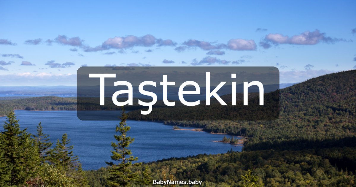 Taştekin