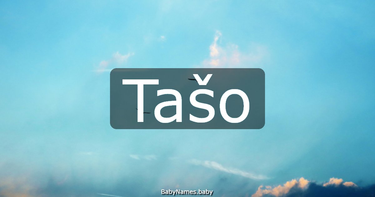 Tašo
