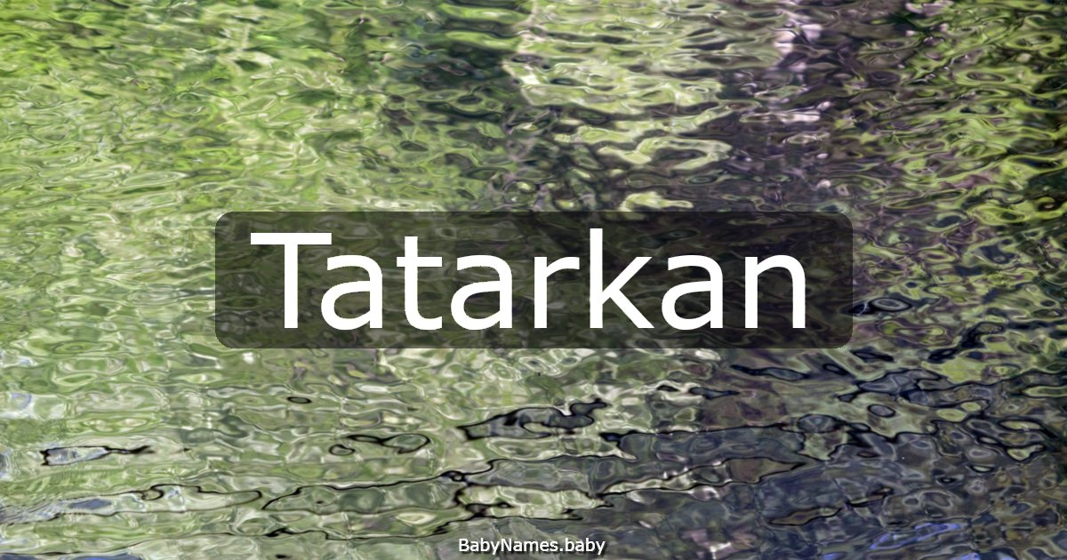 Tatarkan