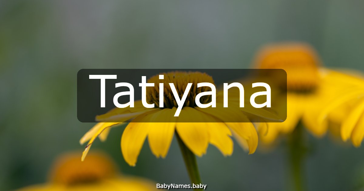 Tatiyana