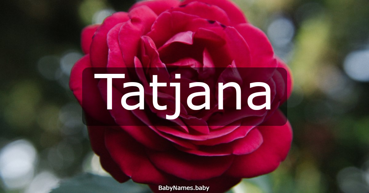 Tatjana