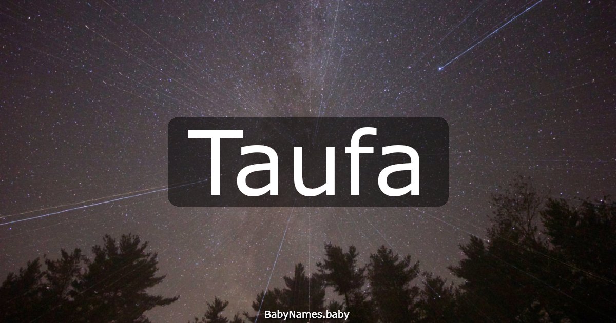 Taufa