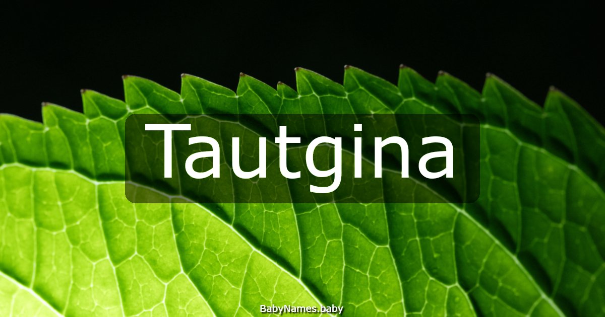 Tautgina
