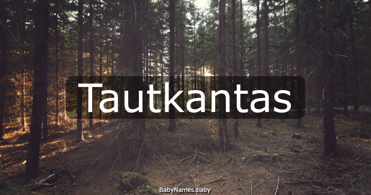 Tautkantas