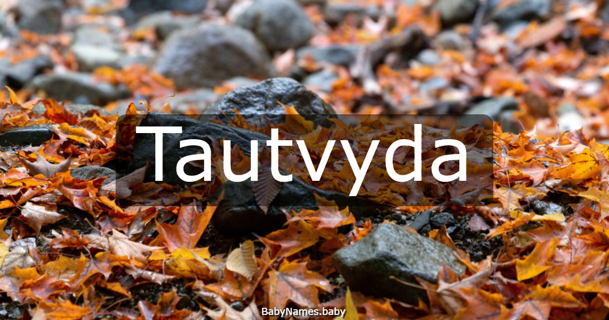 Tautvyda