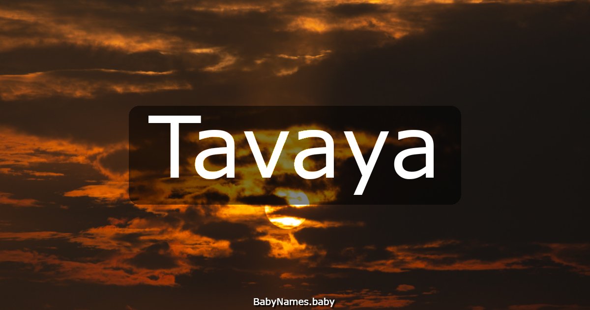 Tavaya