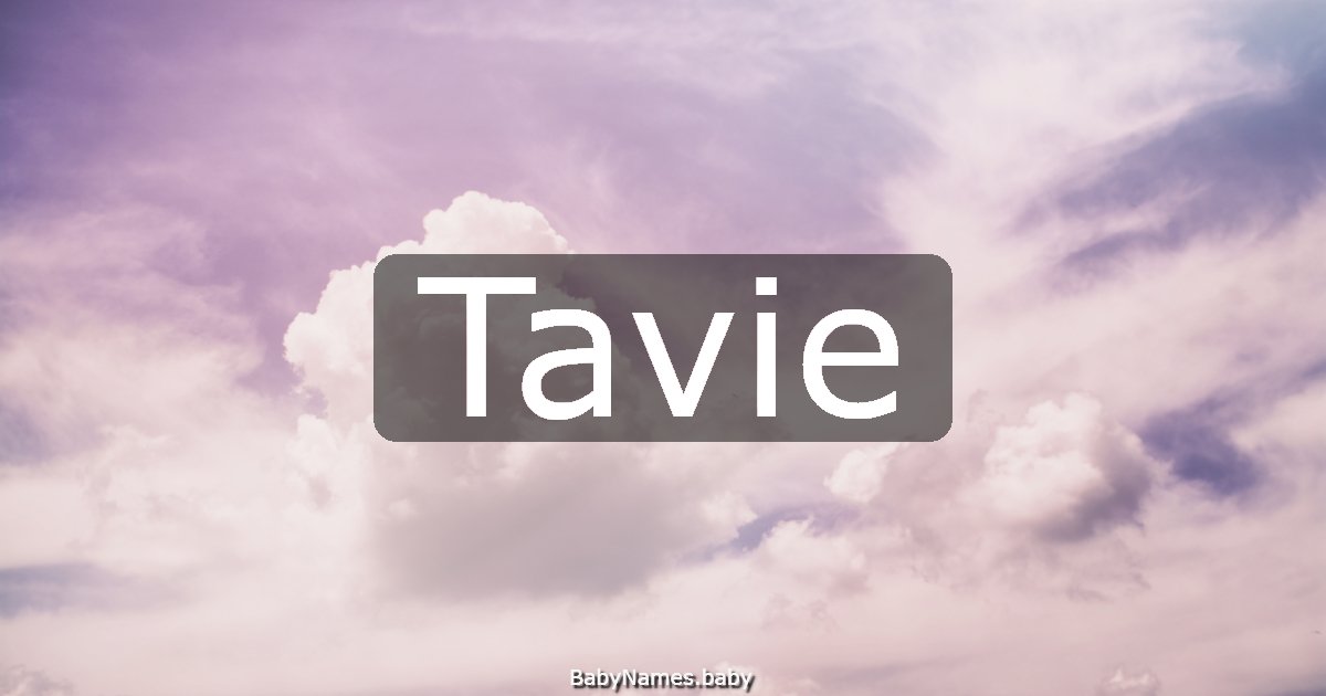 Tavie