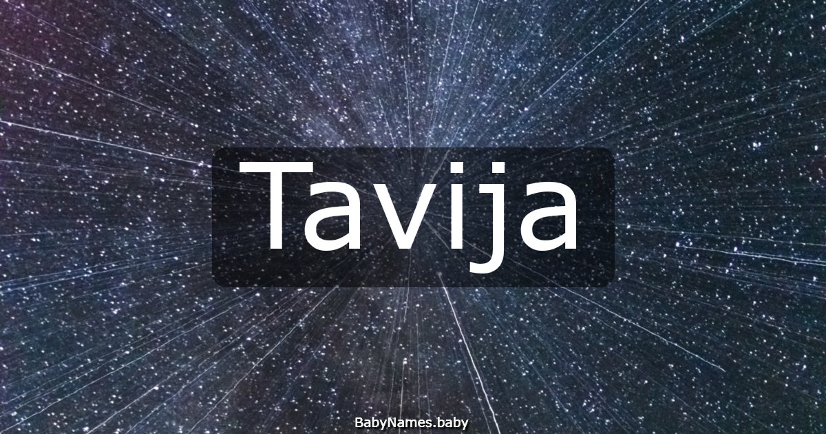 Tavija