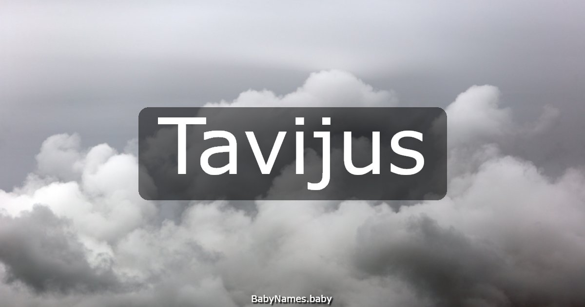 Tavijus