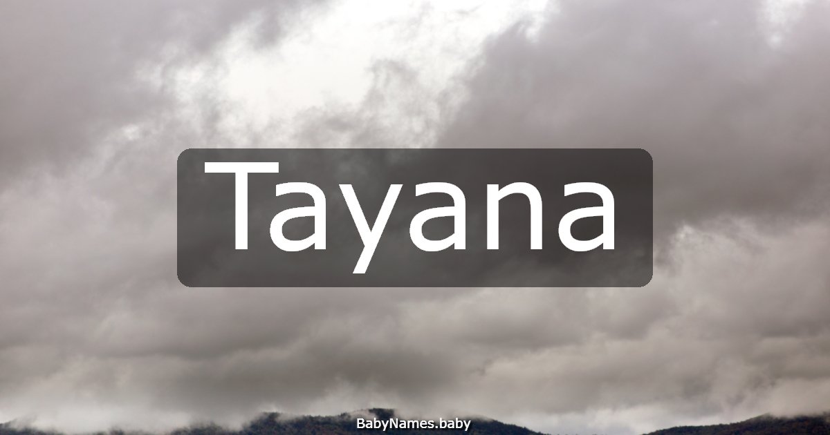 Tayana