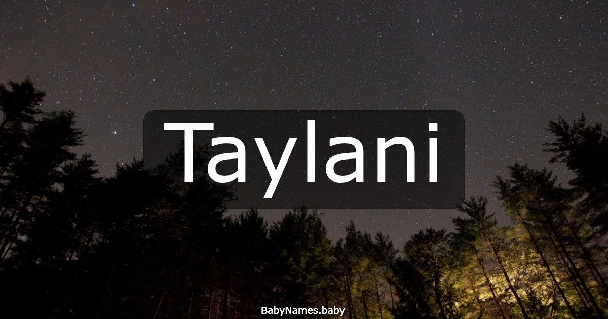 Taylani
