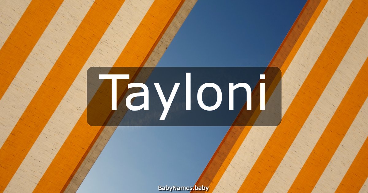 Tayloni