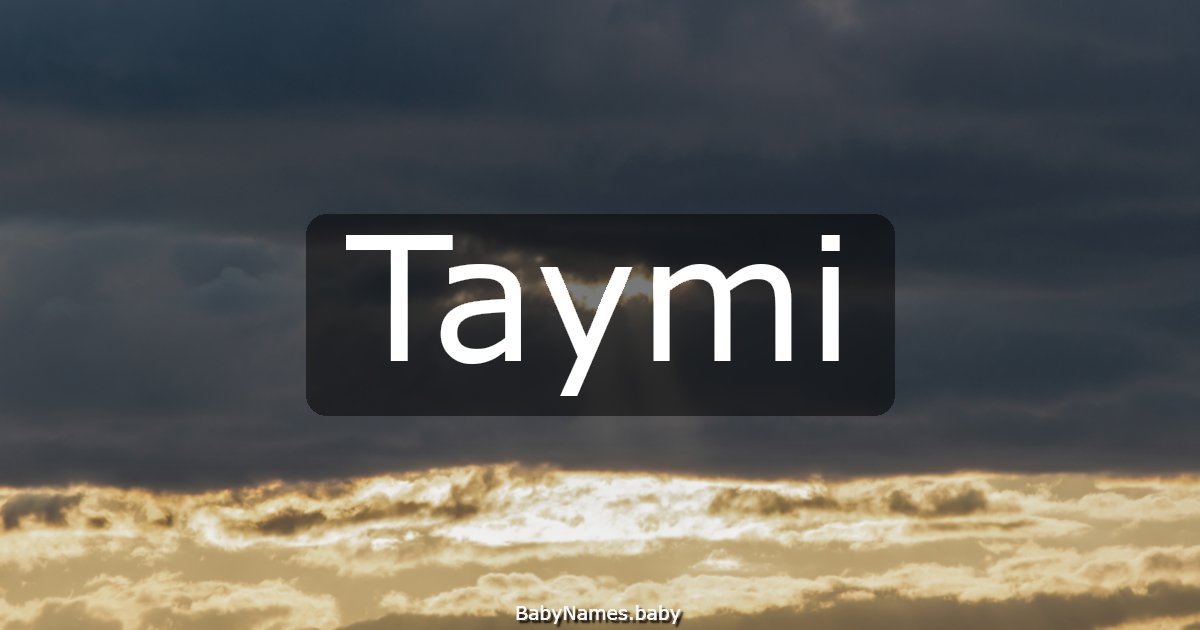 Taymi