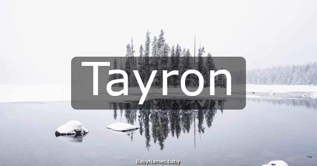 Tayron