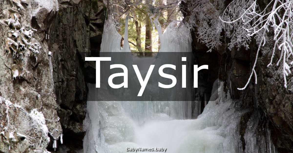 Taysir