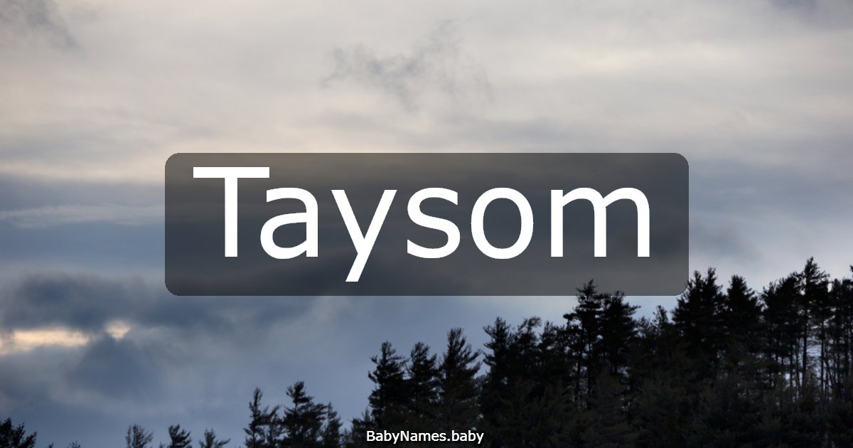 Taysom