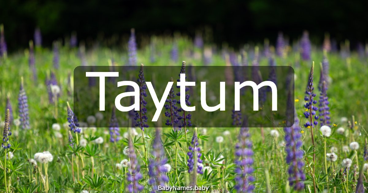 Taytum