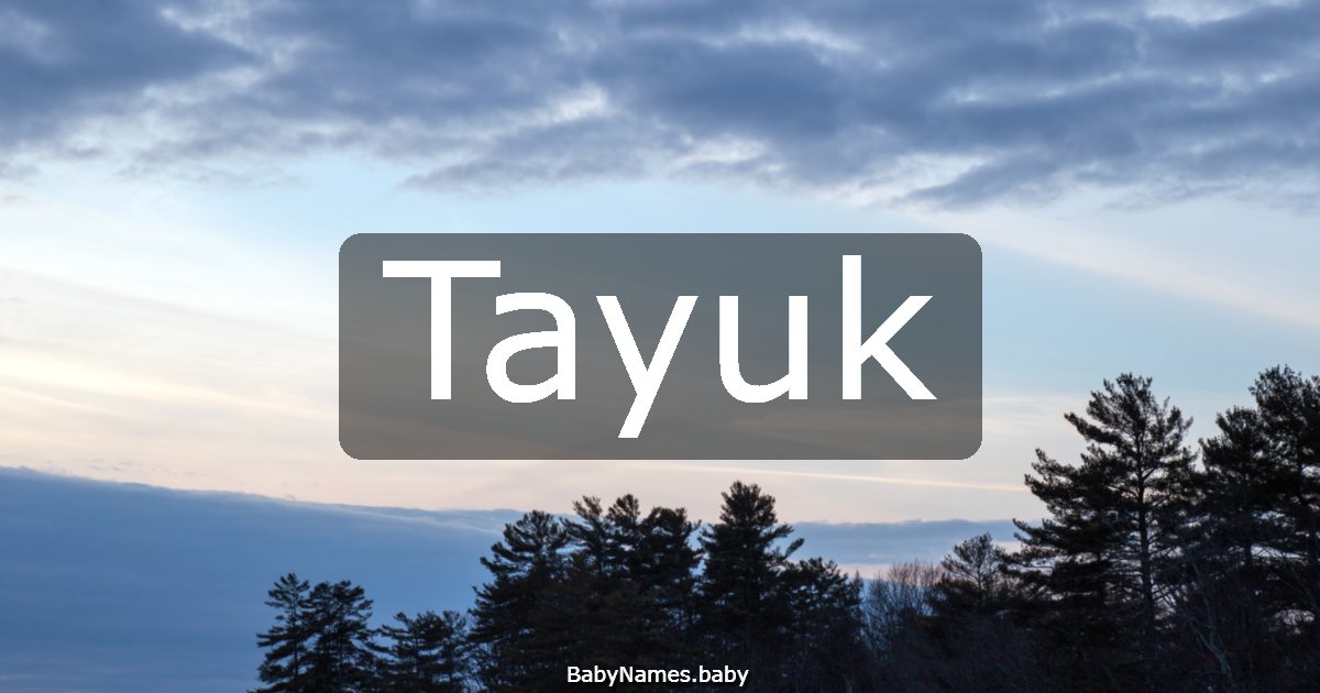 Tayuk